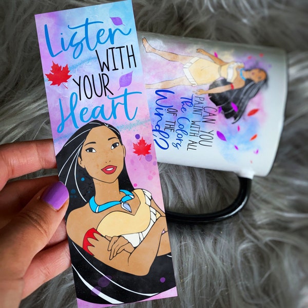 Follow Your Heart | Pocahontas Bookmark