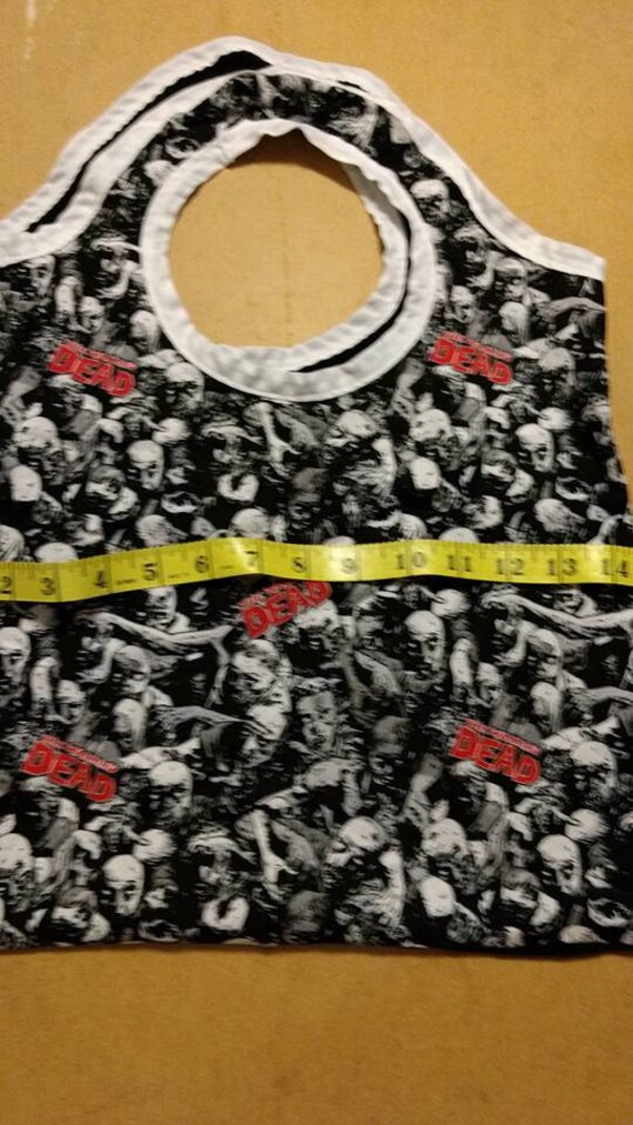 The Walking Dead zombie tote bag gift bag travel bag Etsy