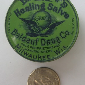 Vintage Prid Salve, 1-1/2 Oz. by Smile Remedy Co., in Original Box With  Some Contents Still in Jar, Collectible Piece of History 