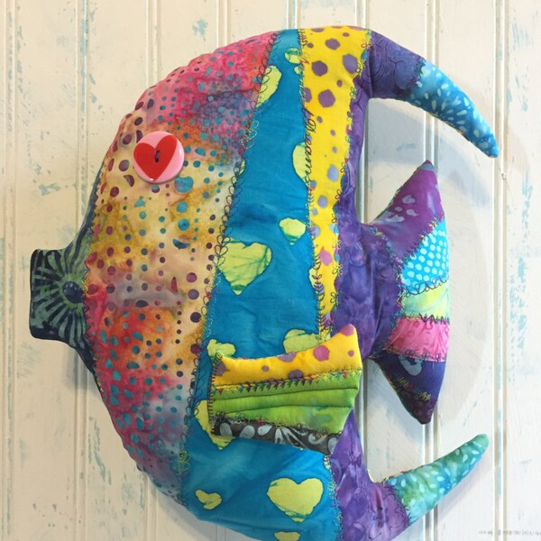 Fish Shaped Pillow Etsy