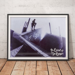 Dr Caligari Movie Poster: Classic Film Art Print