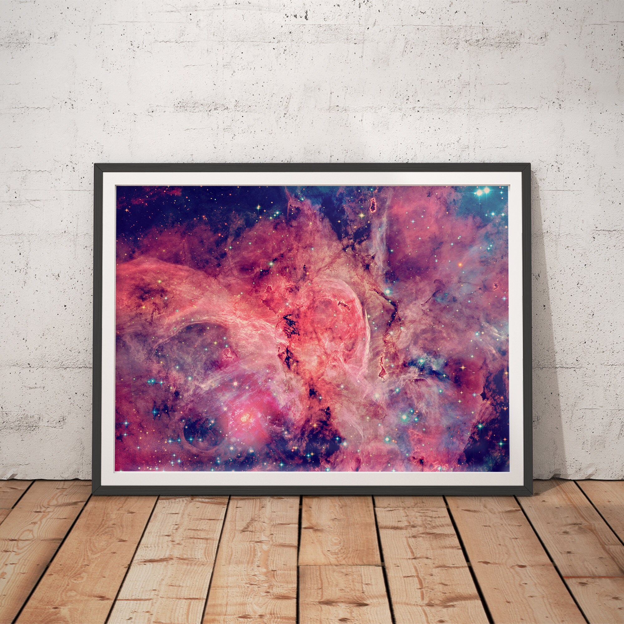 Carina Nebula Art Print – Remastered Space Astronomy Decor - Etsy