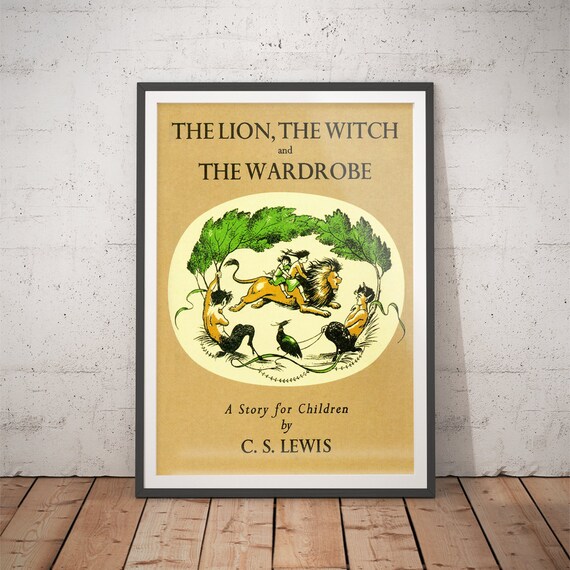 Chronicles Of Narnia Print Book Lover Gift Narnia Print Etsy