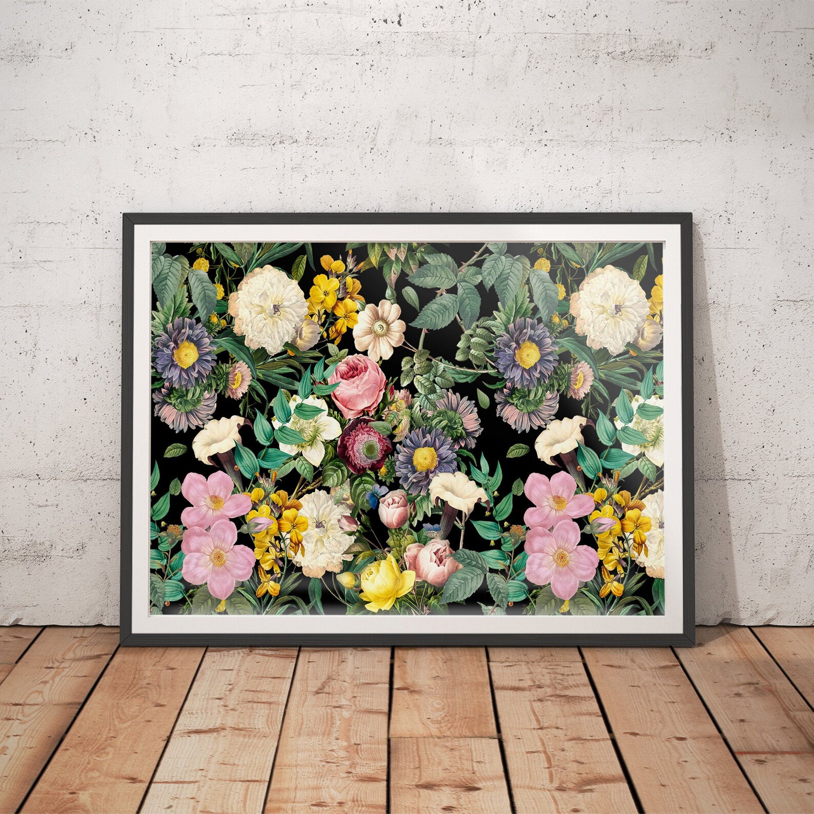 Vintage Floral Botanical Print: Gallery Wall Art - Etsy