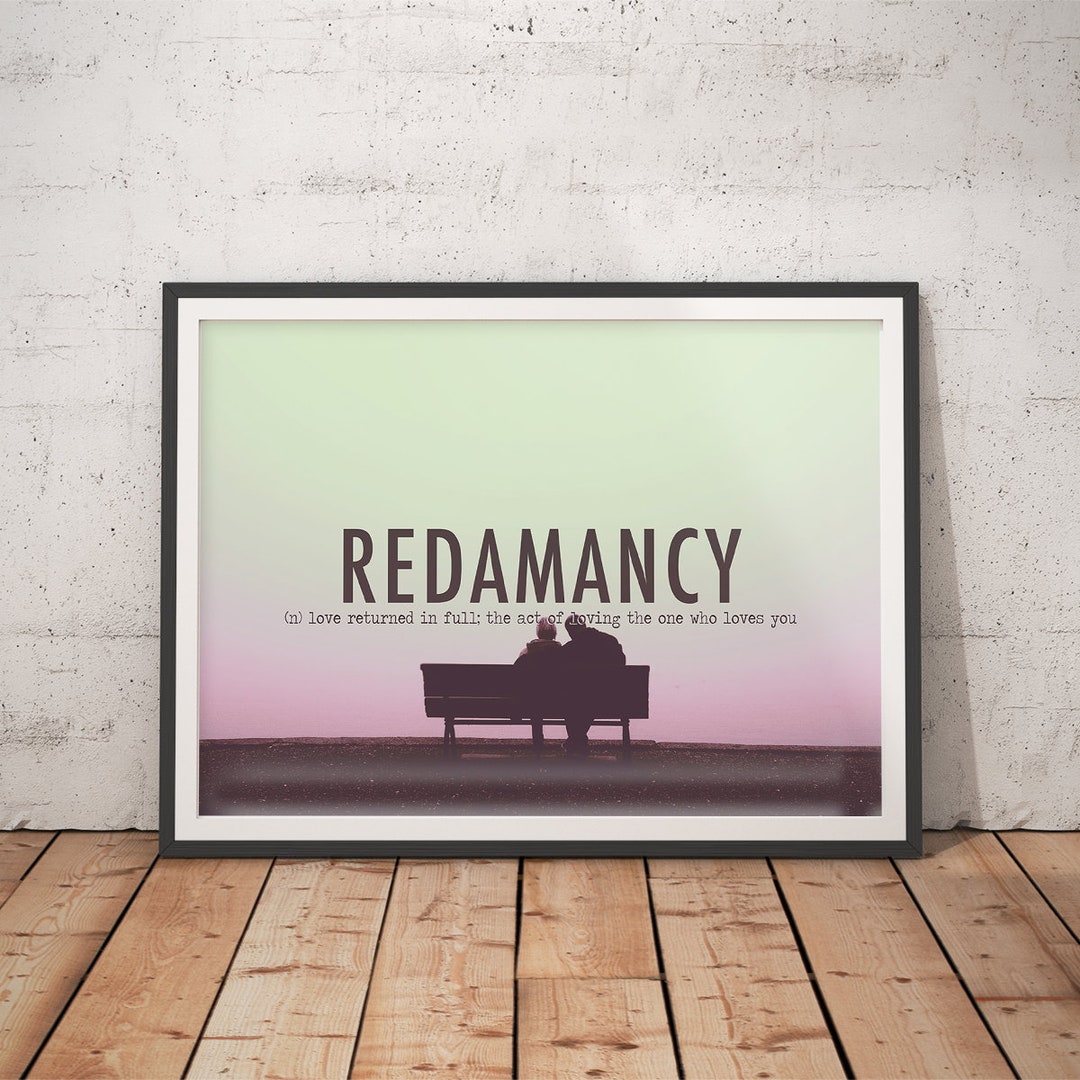Redamancy Cute Quote Wall Art Quotes About Love Quotes Etsy