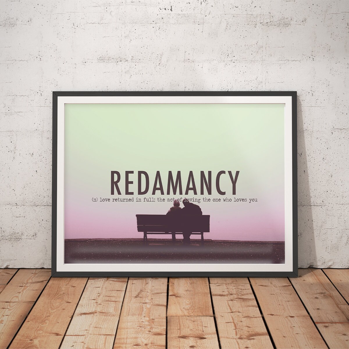 Redamancy Cute Quote Wall Art Quotes About Love Quotes Etsy