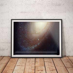 Astronomie Geschenke Weltraum Poster - Spiralgalaxie, Weltraum Kunst - Hubble-Teleskop Kunst, Galaxie Poster, Nebelfleck Kunst, Universum Poster
