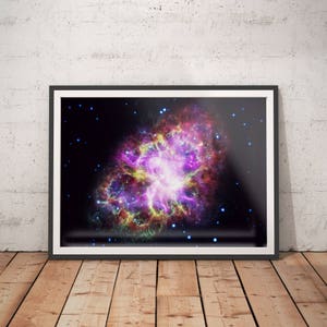 Astronomie Geschenke Weltraum Poster - Rosa Schmetterling Weltraum Kunst - Hubble-Teleskop Kunst, Galaxie Poster, Nebelfleck Kunst, Universum Poster