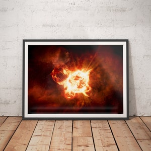 Wissenschaft Poster - Canis Majoris: Sternenkarte / Weltraum-Druck / Astronomie-Druck / Weltraum-Dekor / Nachthimmel / Nasa / Space Art