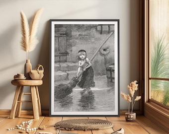 Les Miserables Poster Vintage Wall Art Kids Bedroom Prints Library Wall Art Bookish Wall Art Book Lover Gift Book Lover Wall Art Kids