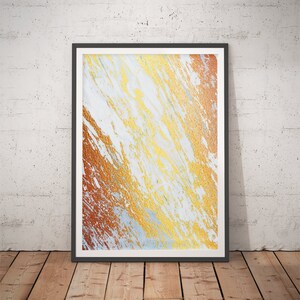Marble Print No.16 -  Gallery Wall / Powder Room Decor / Modern Bathroom Wall Decor / Rose Gold / Contemporary Art / Kintsugi Art
