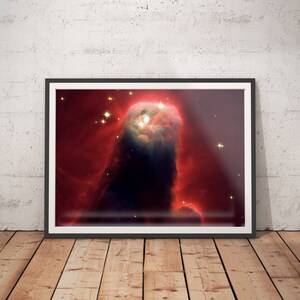 Space Poster, Hubble Telescope Art - Worm Nebula, Outer Space Art, Astronomy Gifts, Outer Space Print, Galaxy Poster, Universe Poster