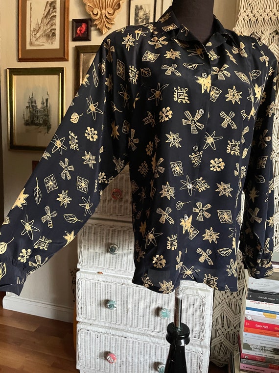 Silk blouse - image 6