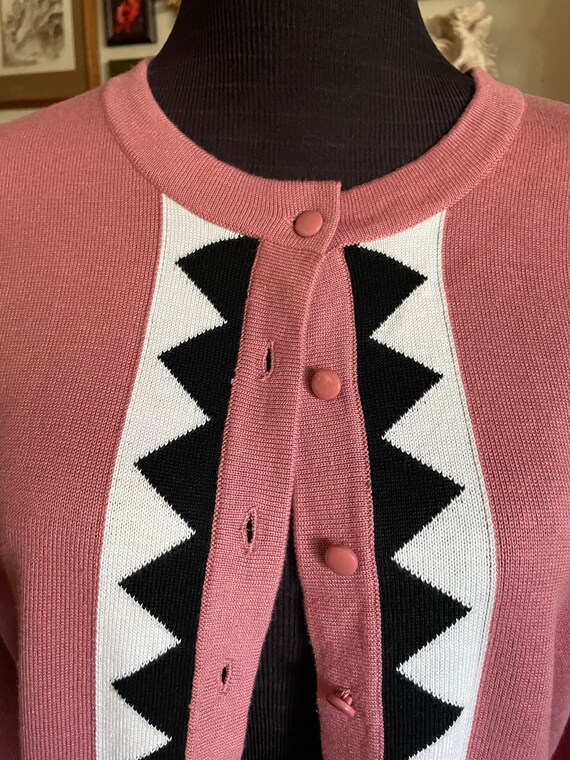 Bob Mackie wearable art cardigan - image 5