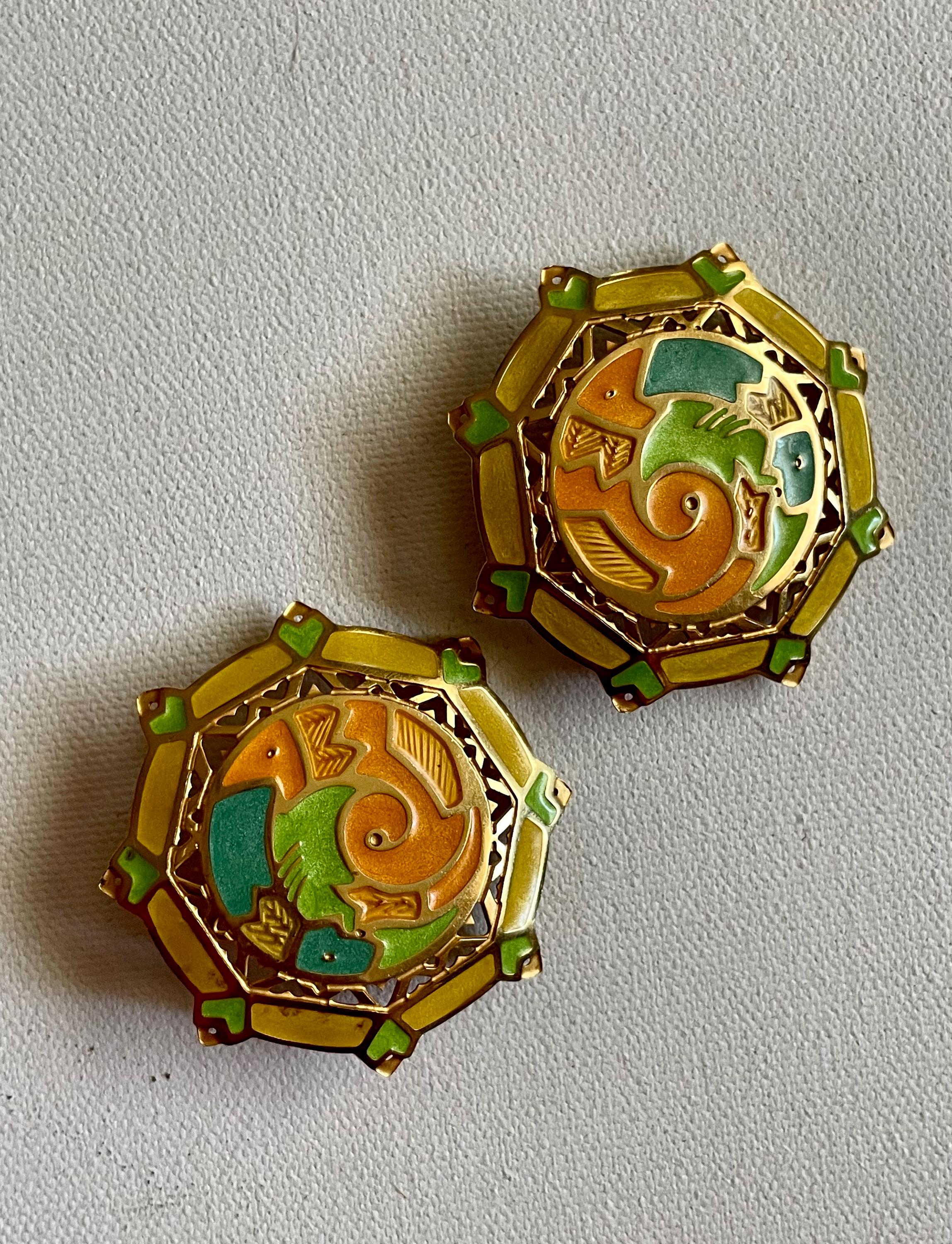 Edgar Berebi Vintage Earrings - Etsy