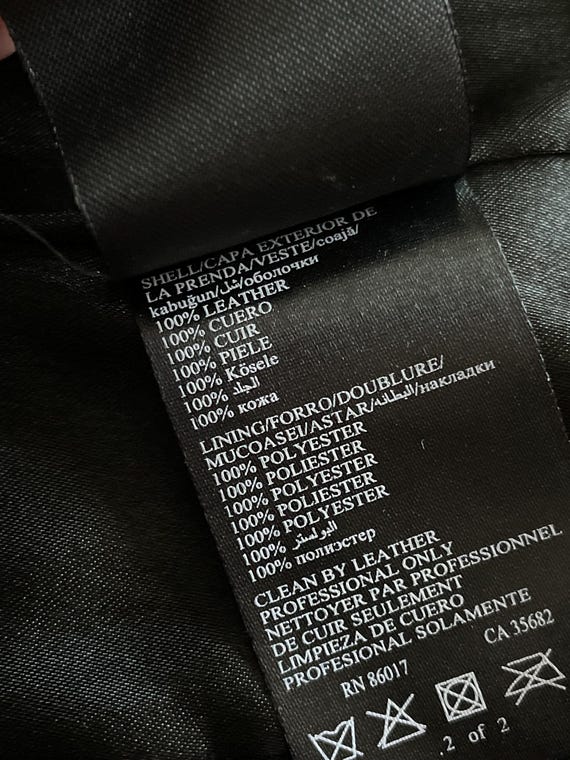 Leather vest - image 6