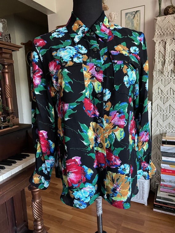 Floral blouse