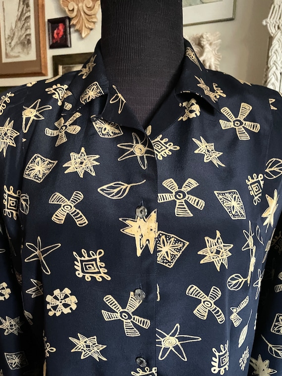 Silk blouse - image 8