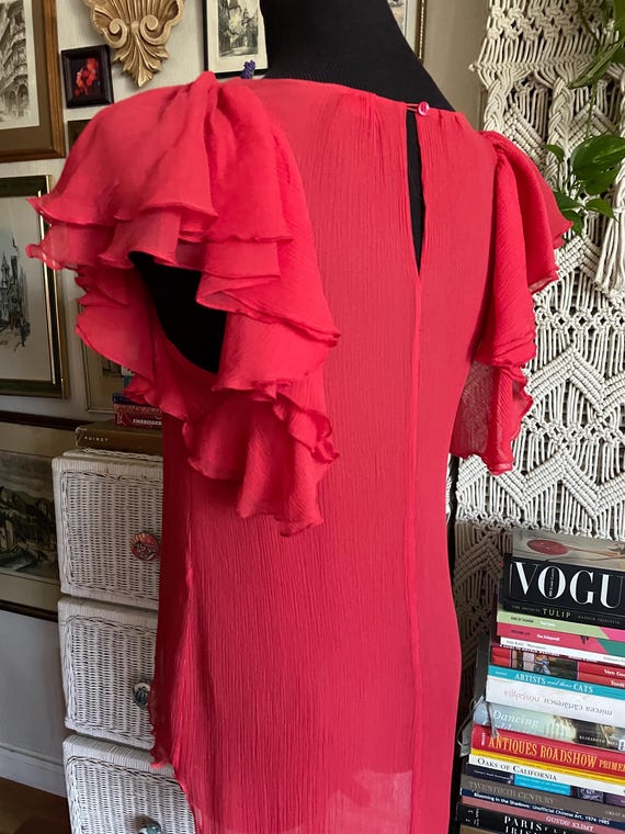 Chiffon silk blouse - image 5