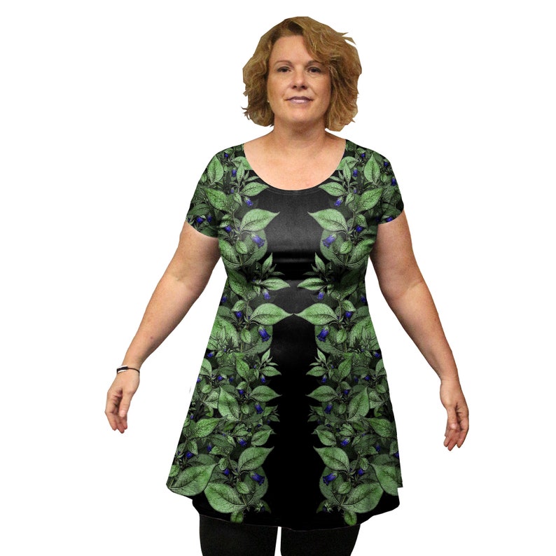 Deadly Nightshade Tunic Dress