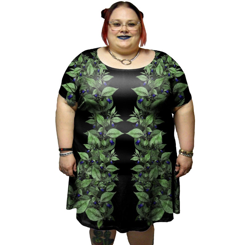 Deadly Nightshade Tunic Dress