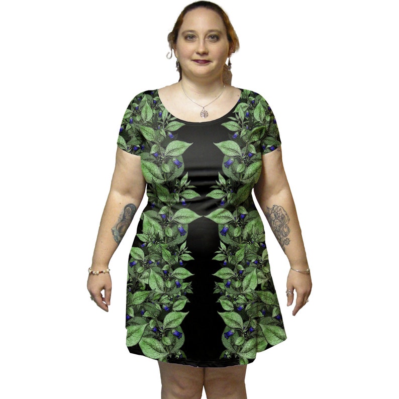 Deadly Nightshade Tunic Dress