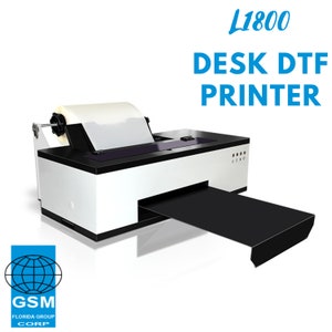 A3 DTF L1800 Printer L1800 DTF Transfer Printer With Roll Feeder