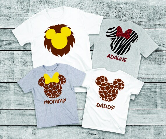 animal kingdom family shirts