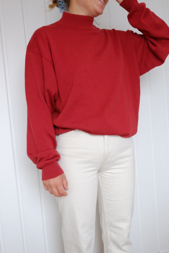 Vintage oversized wool sweater