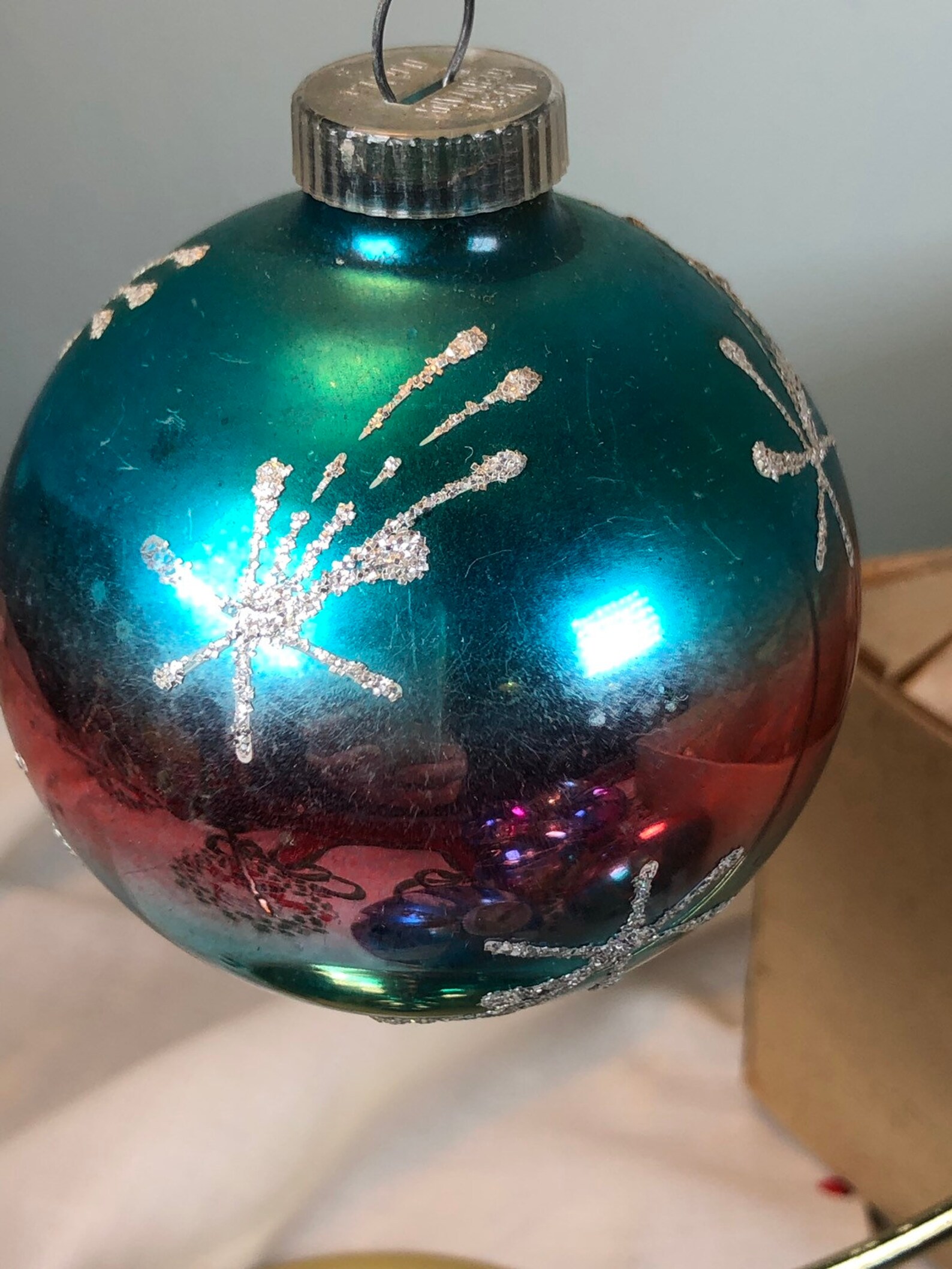 Vintage West Germany Christmas Ornaments 
