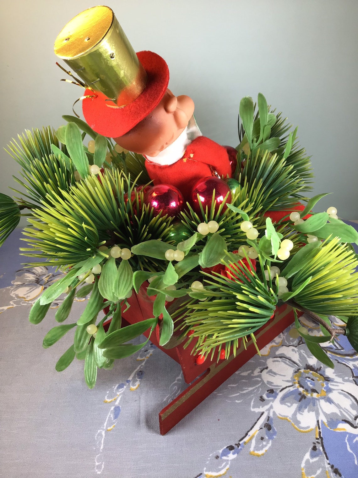 Vintage Adorable Pixie in Sledkitschmaskitschy Etsy