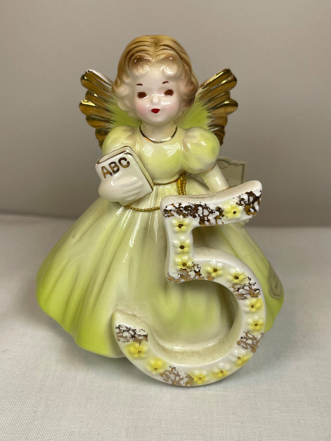 Vintage Josef Originals Birthday Angelthe Fifth Yearbirthday Girl