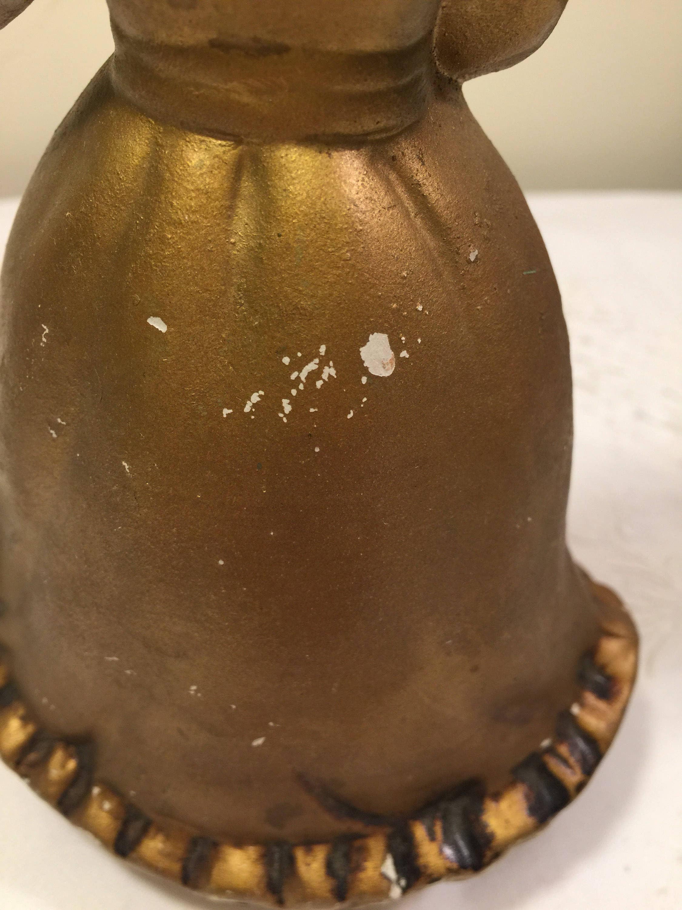 Vintage Angel music box Gold angel music box kitschy angel Etsy