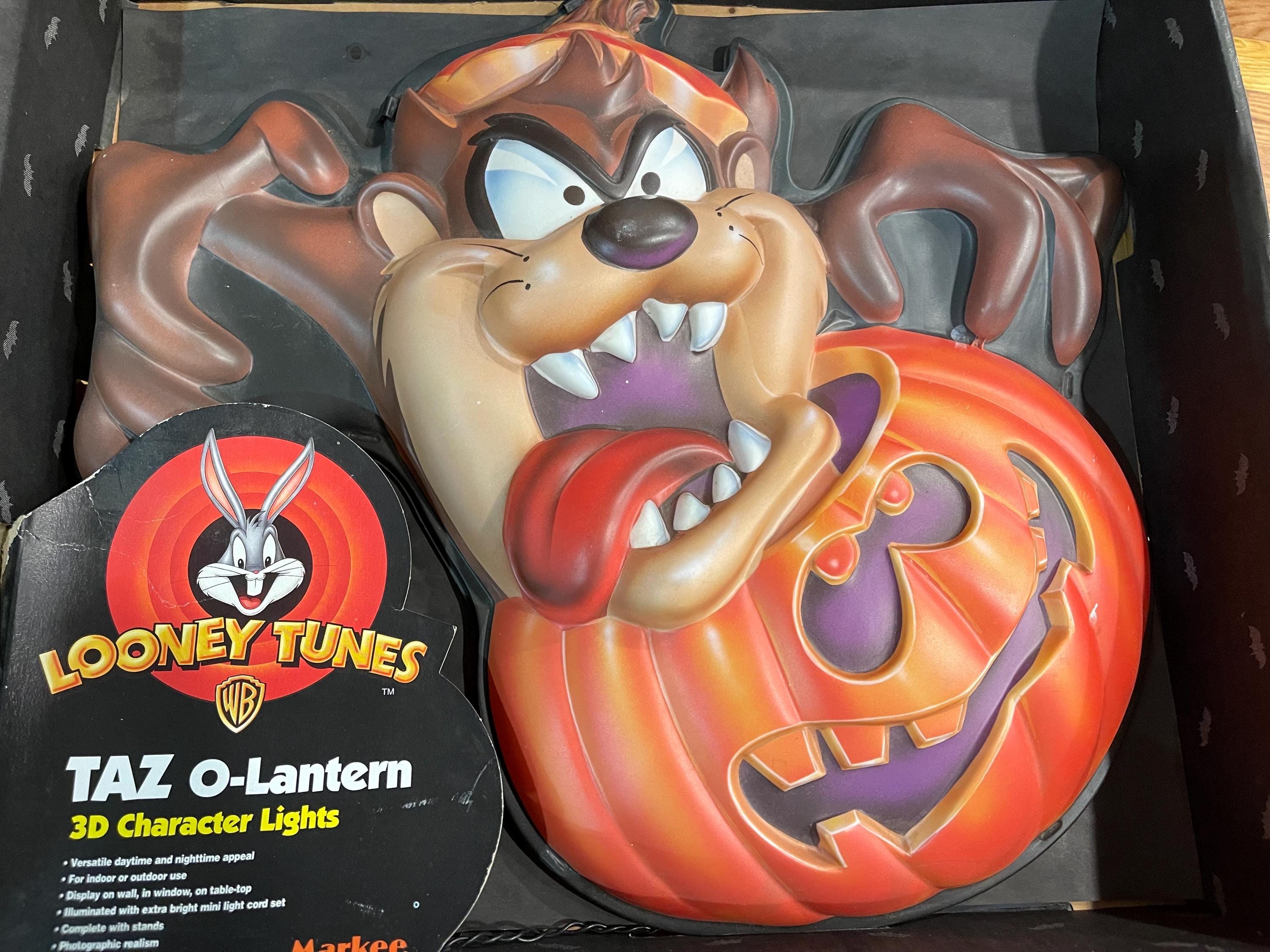 Vintage 1997 Tasmanian Devil Light up 3D Window Hanging-halloween