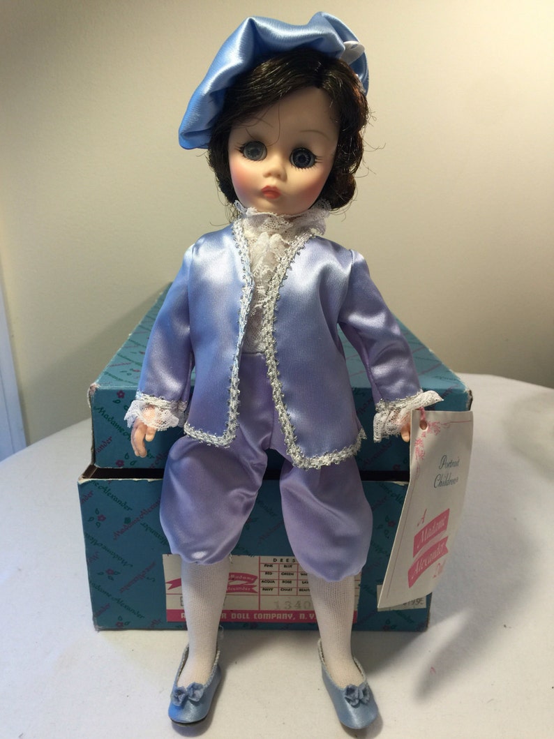 Vintage Madame Alexander Blue Boy Dollportrait Children Etsy