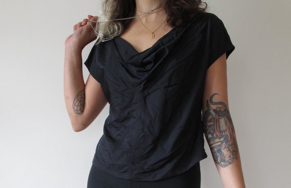 M Emporio Armani Shirt Minimalist Black Shirt Made in Italy | Etsy