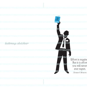 LDS Missionary offerte Card. inspanning vereist.