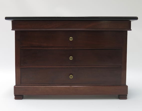 Antique Miniature Chest Early 19th Century Furniture Sample Etsy