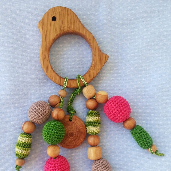 etsy wooden teether