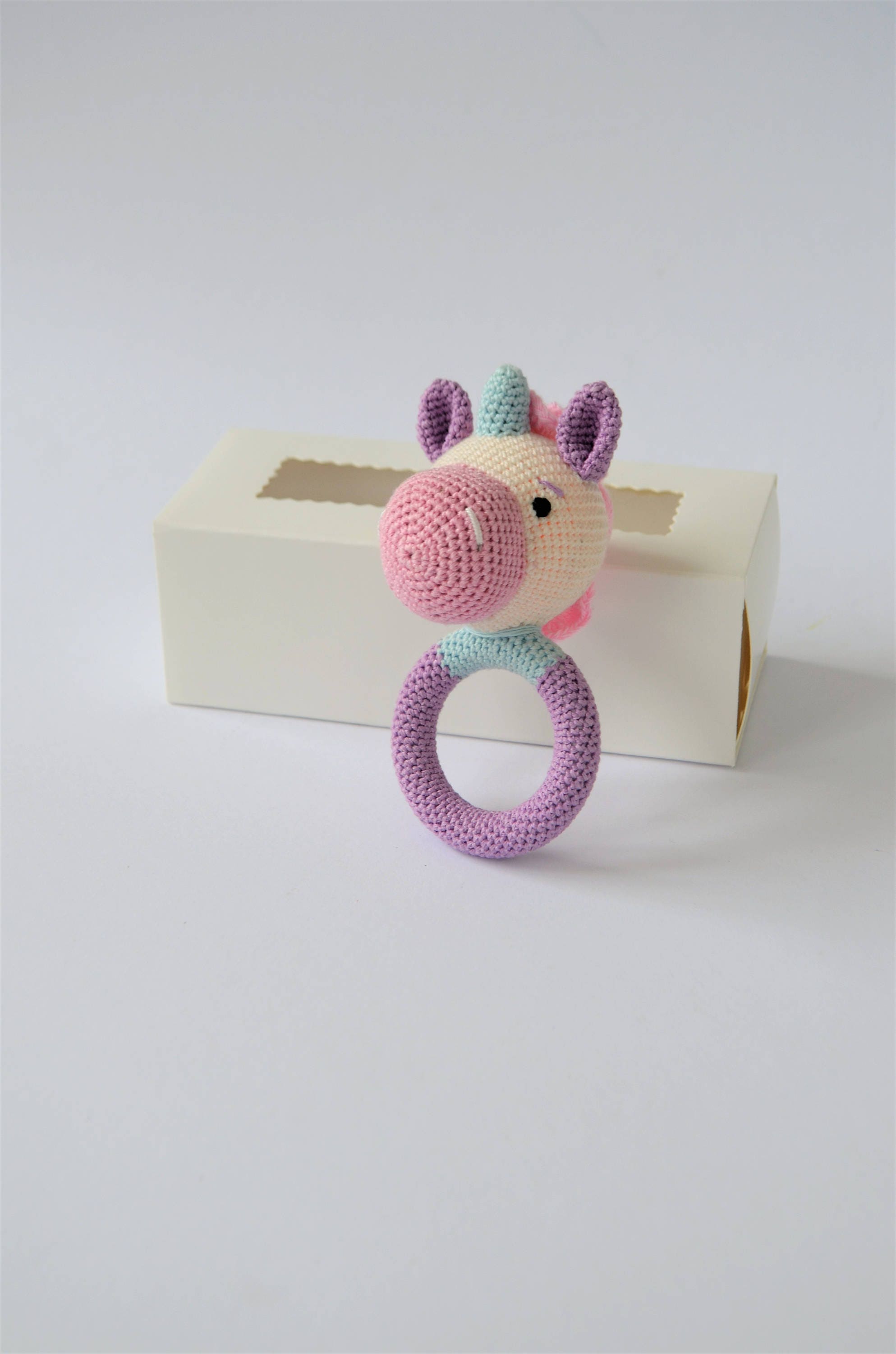 Unicorn Rattle Best Teething Toy FairytaleGift Pregnancy Etsy