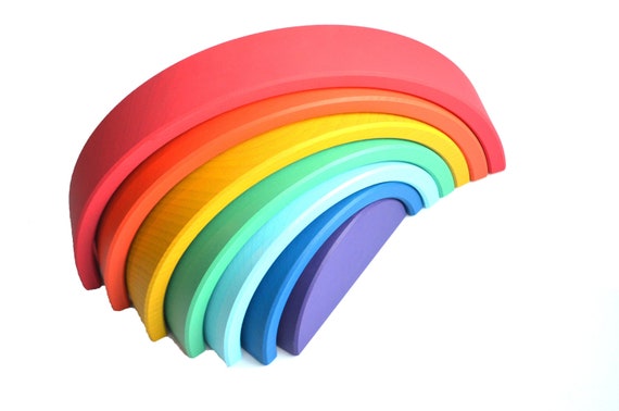 montessori rainbow toy