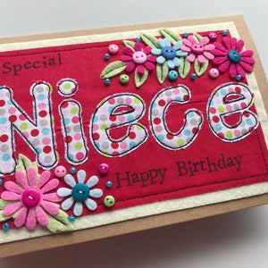 Stainless Steel Niece Birthday Card - Engraved Wallet Keepsake From Aunt & Uncle