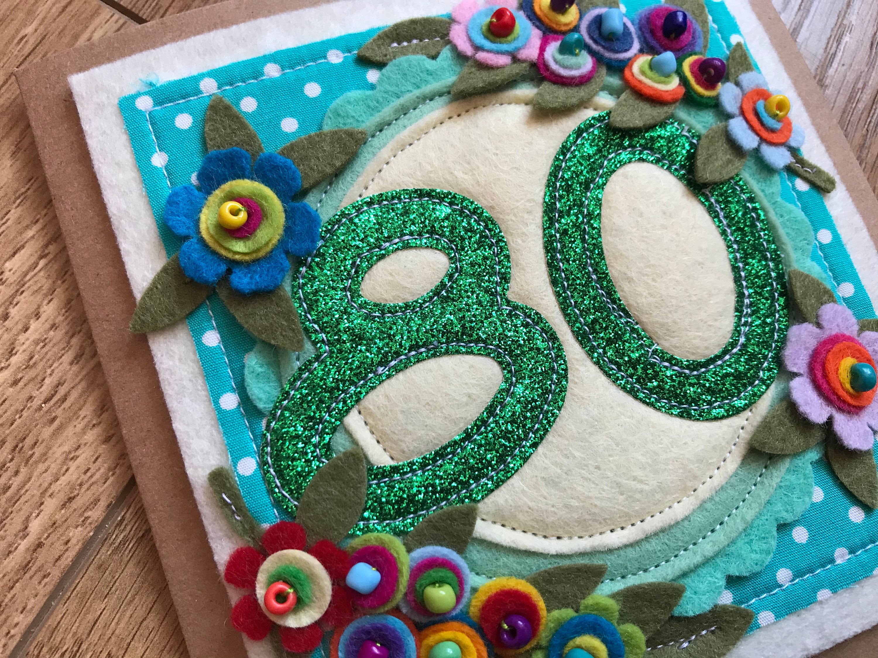 80th birthday card 80th birthday card mum special friend | Etsy