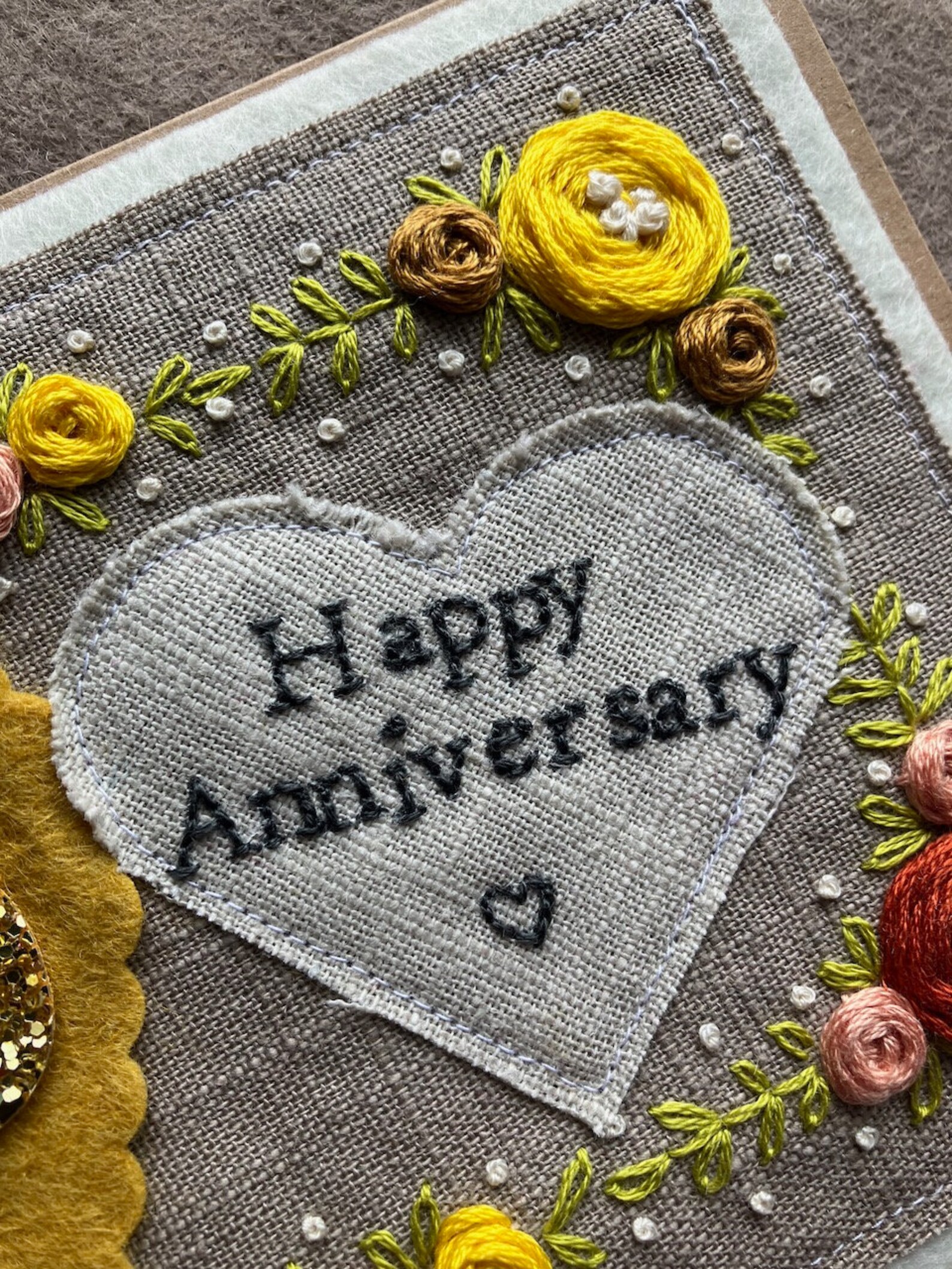 Golden Wedding Anniversary Golden Wedding Card Wedding - Etsy UK