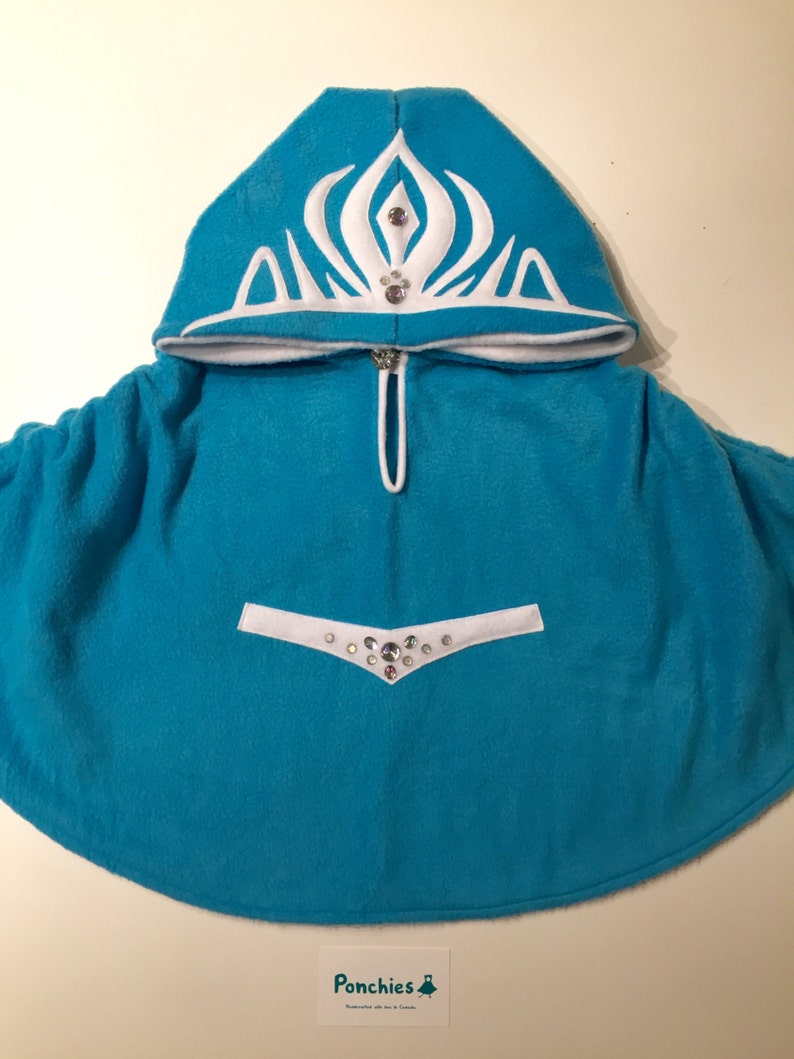 Baby & Kid Elsa Princess Fleece Poncho Frozen Car Seat Etsy