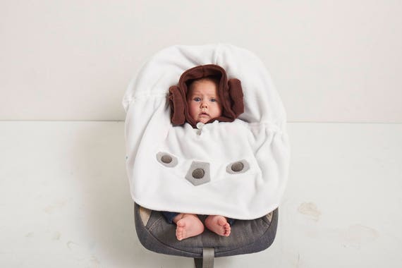 Star Wars Prinzessin Leia Braun Buns Erwachsene Damen Kostüm Perücke