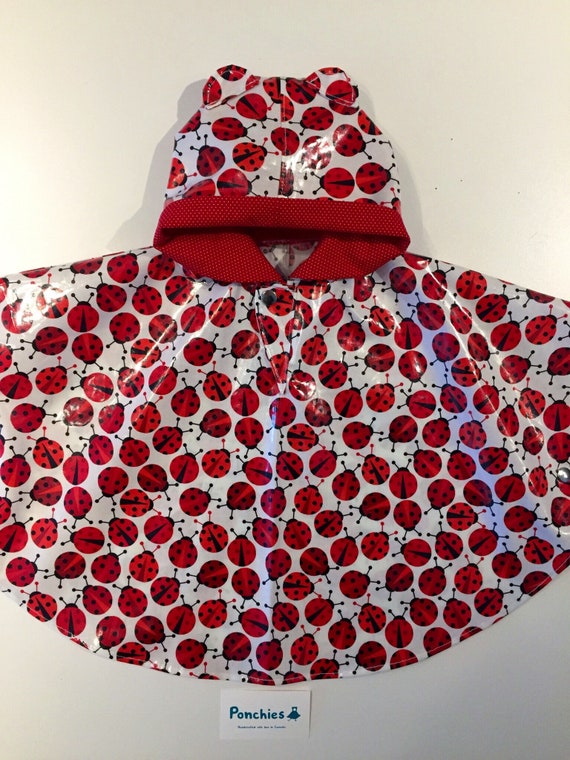 baby rain poncho