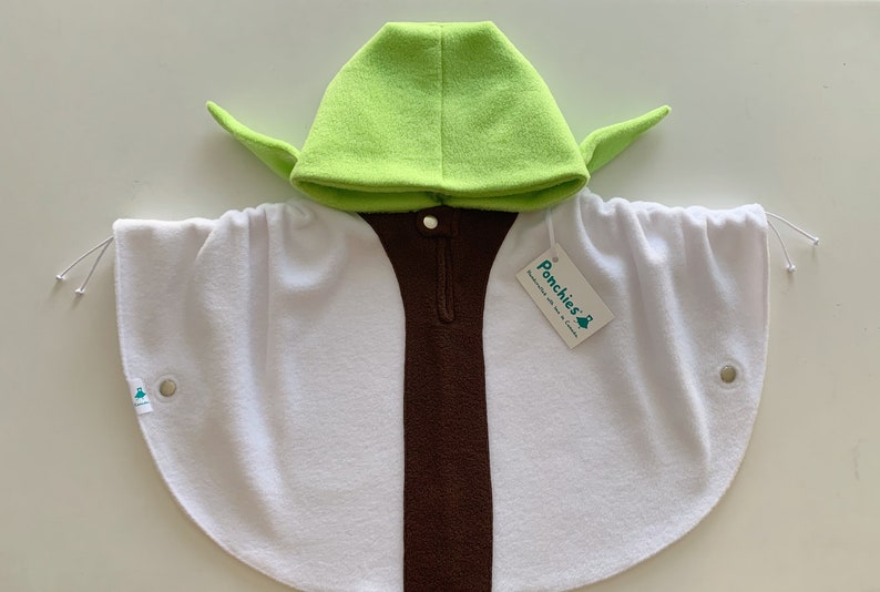 Yoda Star Wars Fleece Poncho & Car Seat Poncho all in | Etsy Canada
