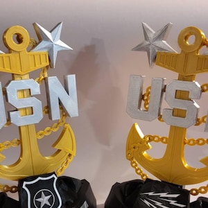 Rangos de la Marina de los EE. UU. impresos en 3D