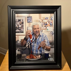 Authenticated Guy Fieri Autographed 8 x 10 Photo